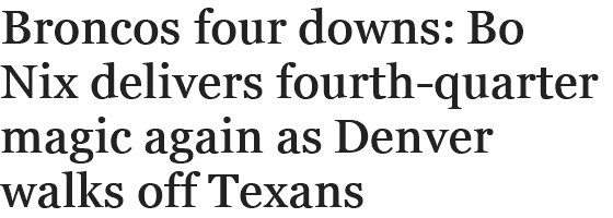 View content recommended for you