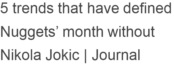 View content recommended for you